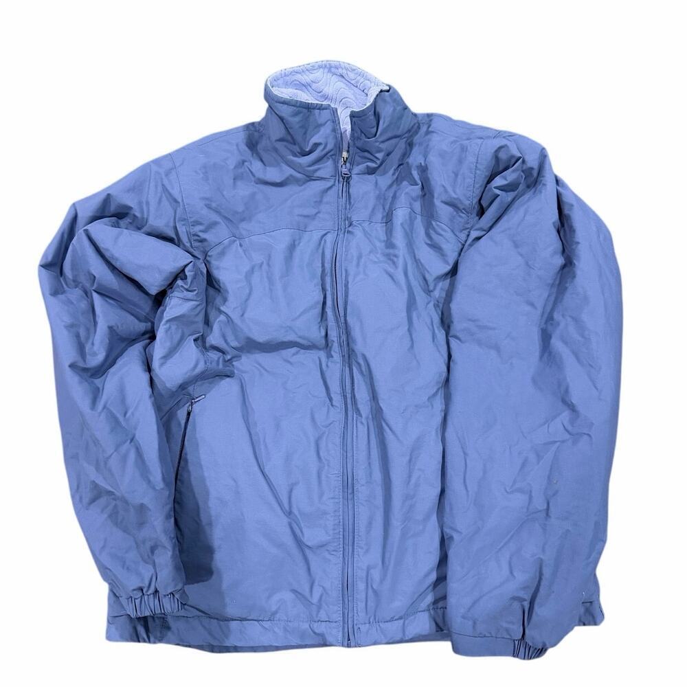 Columbia Vintage Core Women’s Medium Interchange Jacket Purple Reversible